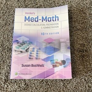 Med Math Textbook 10th Edition!